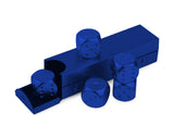 Aluminum Dice 5 Pieces 16mm Alloy Dice with Case