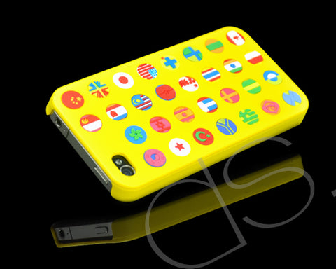 Flagge Series iPhone 4 and 4S Silicone Case - Yellow