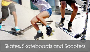 Skates, Skateboards and Scooters