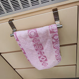 Kitchen Towel Holder Over Cabinet Door Towel Bar 2 Pieces Stainless Steel Kitchen Towel Hanger