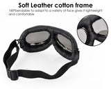Glossy Series Motorcycle Glasses with Smoke Lenses