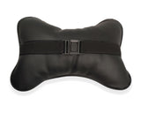 Leather Car Neck Pillow Headrest Cushion Set of 2