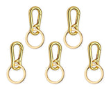 Stainless Steel Carabiner Clip Keyring Key Chain for Keys