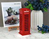 Retro Home Decor London Souvenirs 7 Inch British Telephone Booth