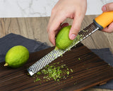 Grater Lemon Zester Handheld Stainless Steel Hand Grater for Food Ginger Grater for Kitchen Micro Zesting Tool