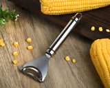 Corn Peeler for Corn on The Cob 2 Pieces Corn Kernel Remover Tool Stainless Steel Corn Shaver Cob Stripper Slicer Kitchen Gadgets