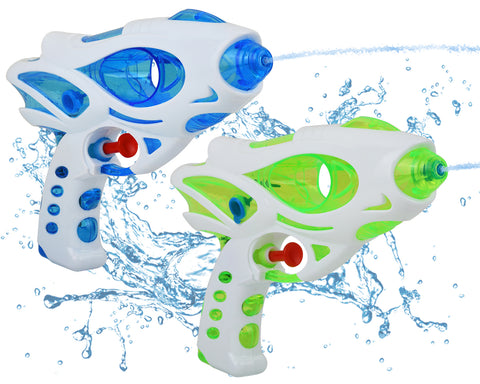 Water Guns for Kids Set of 2 Small Water Guns 110 cc/3.7 oz Water Pistols Kids Pool Toys