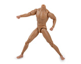 1/12 Scale Male Body Narrow Shoulder Standard 6 Inch Action Figure with 10 Interchangeable Hands