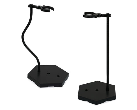 Action Figure Stand 12 Inch Connectable Metal Toy Stand for 1/6 and1/9 Scale Figures
