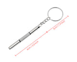 Mini 3-in-1 Screwdriver Keychain Eyeglasses Repair Kit