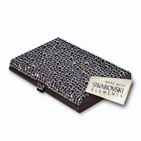 Majestic Bling Swarovski Crystal Business Card Case