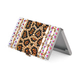 Leopard Stripe Bling Swarovski Crystal Business Card Case