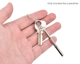 Mini 3-in-1 Screwdriver Keychain Eyeglasses Repair Kit