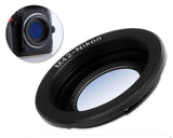 Lens Adapter Mount For M42 Lens to AI Mount Nikon Cameras