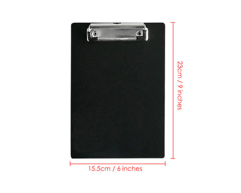Memo Size Clipboard A5 Paper Clip Boards with Low Clip