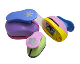 Heart Puncher 3 Pieces DIY Craft Paper Punchers for Kids