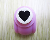 Heart Puncher 3 Pieces DIY Craft Paper Punchers for Kids