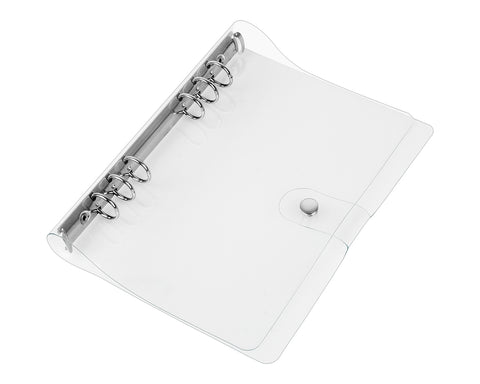 A5 Binder 6-ring Loose Leaf Folder PVC Refillable Notebook Cover