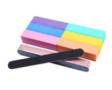 Nail Files and Buffer Blocks Set of 12 Manicure Tools for Shaping and Polishing