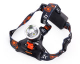 1200LM Aluminium LED Headlight with 2 Batteries