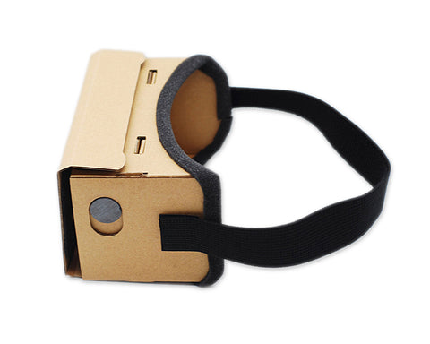 DIY Cardboard VR Headset Kit with Face Foam and Headband