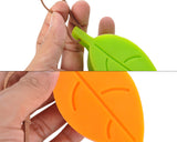 4 Pcs Leaf Shaped Silicone Door Stop