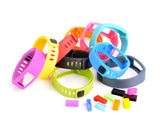 Set of 10 Pcs Colorful Replacement Bands for Garmin Vivofit Tracker