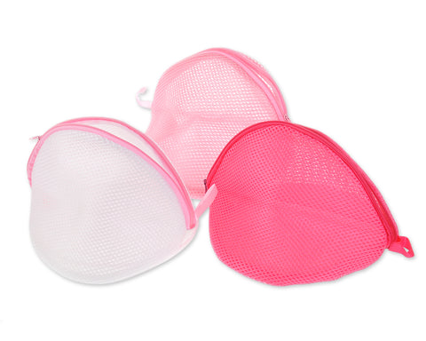 3 Pcs Mix Color Reusable Net Wash Bag for Underwear