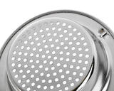 2 Pcs 4.33 Inches Stainless Steel Basket Strainer for Kitchen Sink