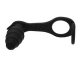 Silicone G Spot Vibration Toy with 2 Cock Rings For Man - Black