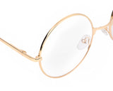 Glasses Set of 3 Clear Lens Glasses Lightweight Circle Eyeglasses for Women Men