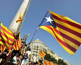 90cm x 150cm Catalonia Flag with Eyelets