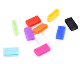 10 Pcs Silicone Fastener Ring for Fitbit Charge Wristband Bracelet