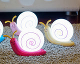 USB Rechargeable LED Night Light for Kids - Yellow Snail