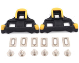 6 Degree Float  Road Bike Pedal Cleats for Shimano SPD-SL Pedals - Yellow