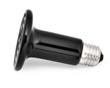 AC 220V E27 Ceramic Emitter Heat Light Bulbs for Reptile - Black