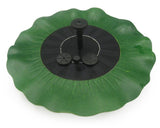 Lotus Leaf Shaped Floating Solar Fountain
