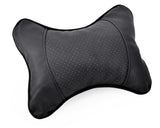 Leather Car Neck Pillow Headrest Cushion Set of 2