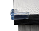 8 Pcs PVC Child Furniture Safety Corner Guards- Transparent