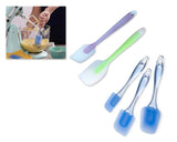 Silicone Spatulas Set Heat Resistant Baking Scraper