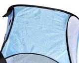 Pop-Up Play Tent with Basketball Hoop - Blue