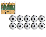 10 Pieces 32mm Toy Footballs for Table Football Foosball