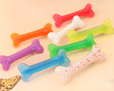 6 Pieces Colorful Cute Dog Bone Hair Clips