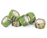 6 Rolls 4.5 Meters Self Adhesive Non Woven Camouflage Tape