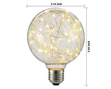 3W G95 LED Light Bulb Edison Bulb - Warm White