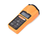 18 Meters Battery Operated Laser Meter with LCD Display - Orange