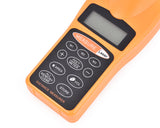 18 Meters Battery Operated Laser Meter with LCD Display - Orange