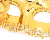 Masquerade Mask with Flower Set of 2 Costume Party Mask