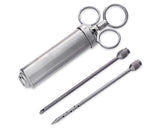 Meat Injector Stainless Steel Marinade Injector Kit with 2 oz Barrel