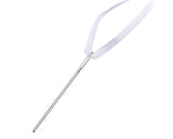 9 Pcs Stainless Steel Large-eye Knitting Needles